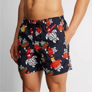 Vilebrequin Merise Bleu Marine Luxury Swim Trunks